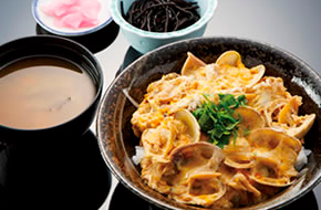 あさり親子丼