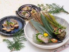 季節の貝料理