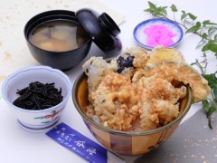 大あさり天丼