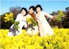 【優秀賞】　菜の花とミスみなと　朝倉史浩さん(豊橋市)